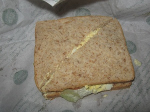 Creamy Egg Sandwich